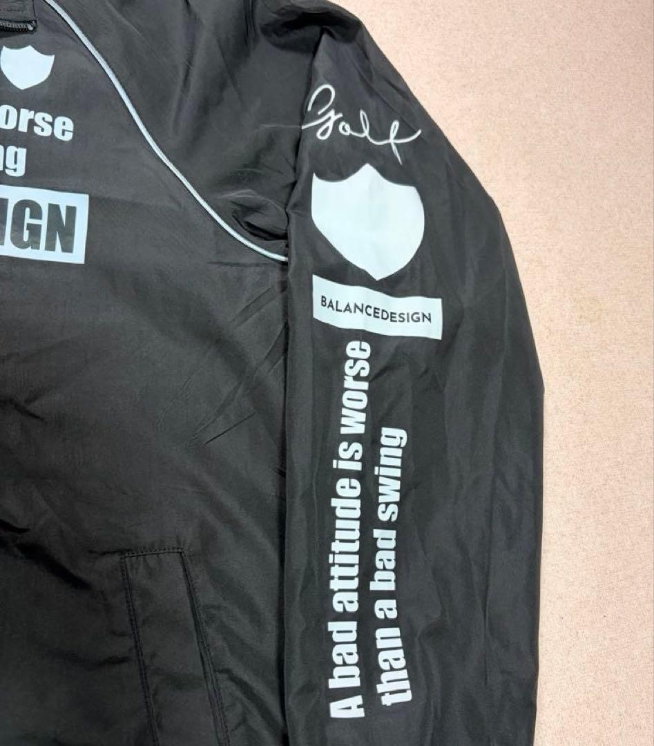 美品 BALANCEDESIGN GOLF Wear Nylon Jacket