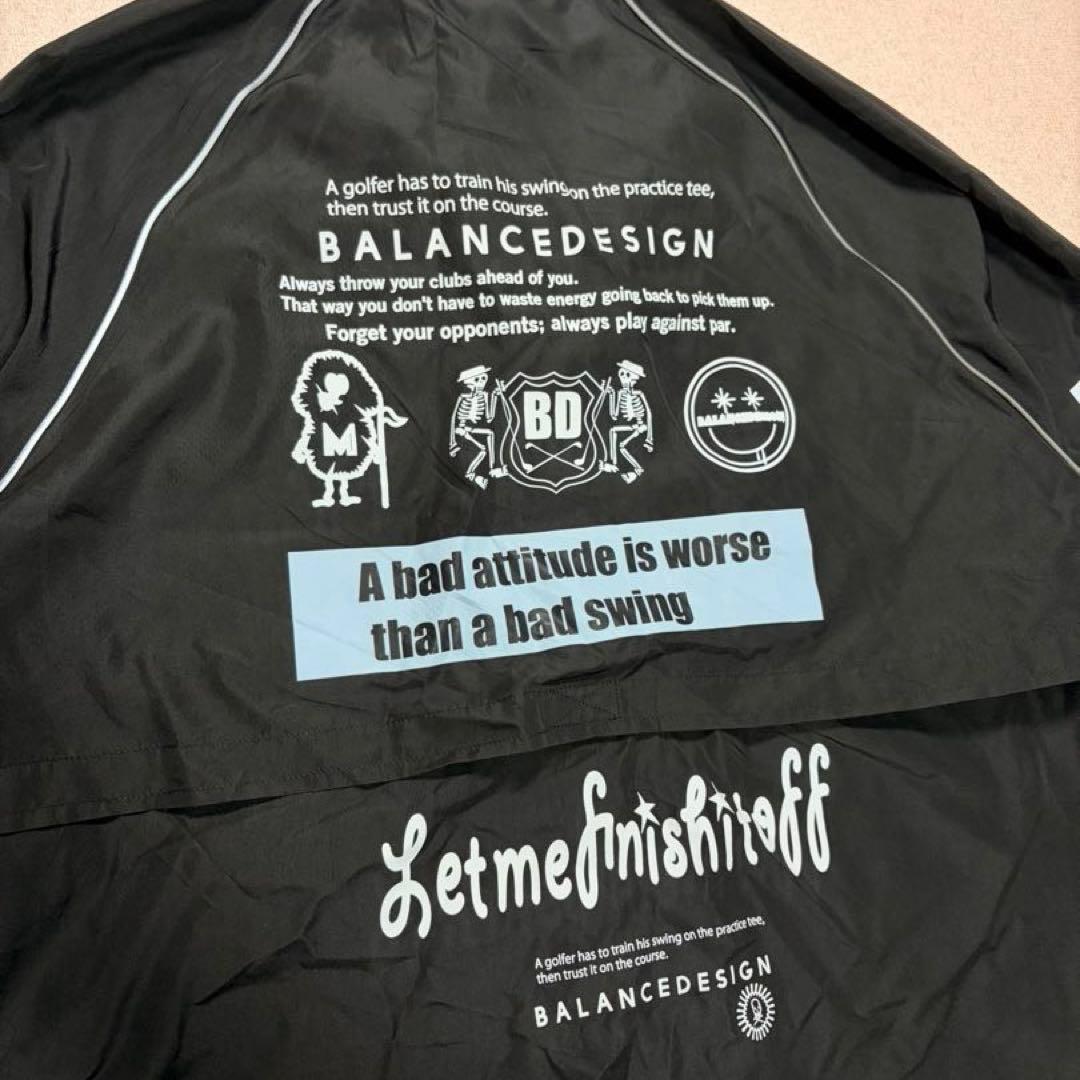 美品 BALANCEDESIGN GOLF Wear Nylon Jacket