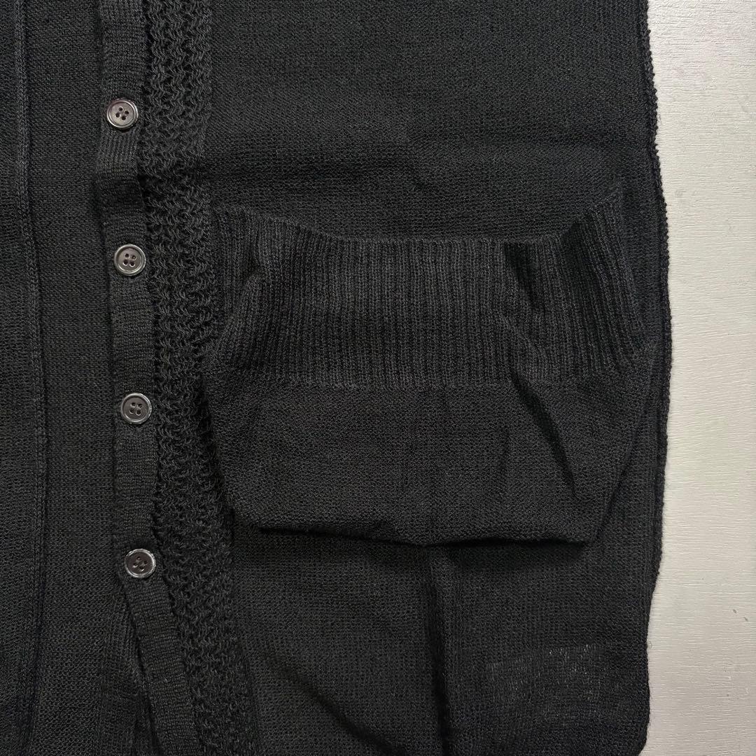 Y's YOHJI YAMAMOTO ベスト　アクリル　ヘンプ　モード　3サイズ