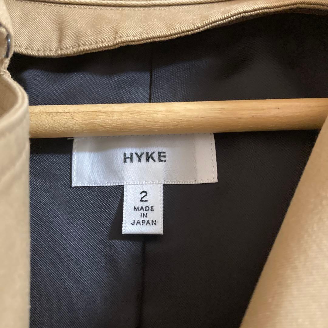 お値下げ。 HYKE トレンチコート サイズ2 ベージュ