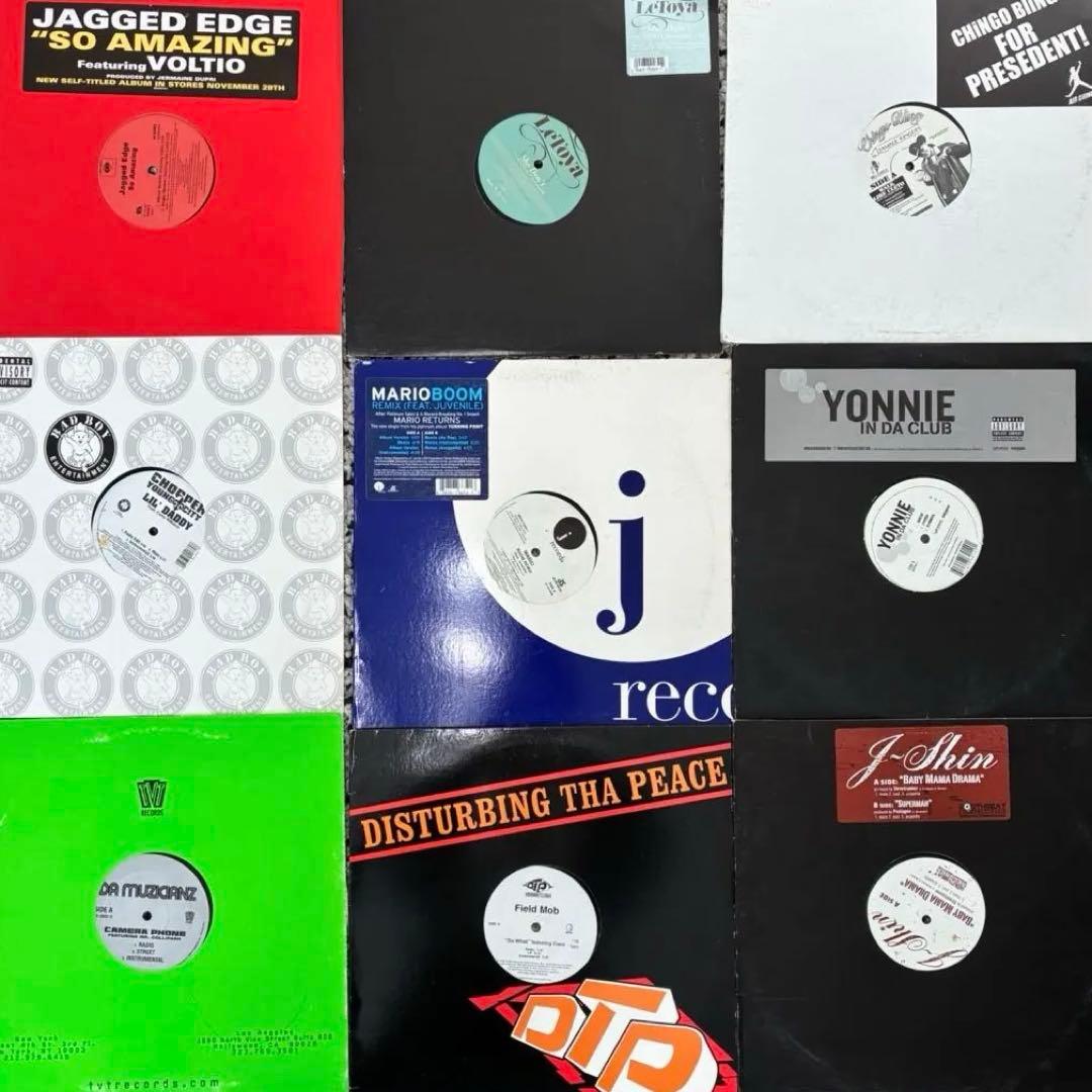 【値下げしました】レコードまとめ売り50枚セット⭐︎HIPHOP R&B③