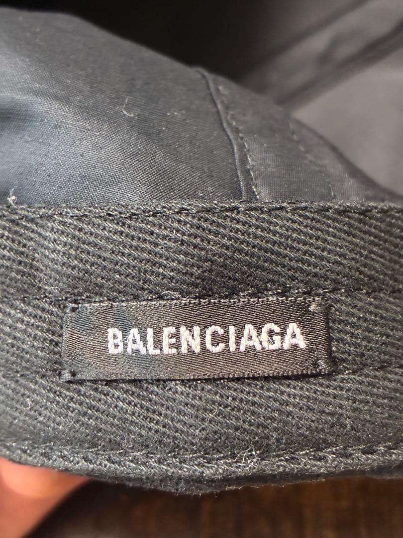 BALENCIAGA ロゴエンブロイダリー コットンキャップ