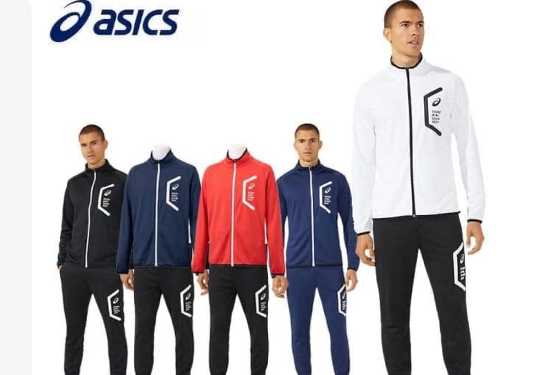 asics ジャージセットアップ