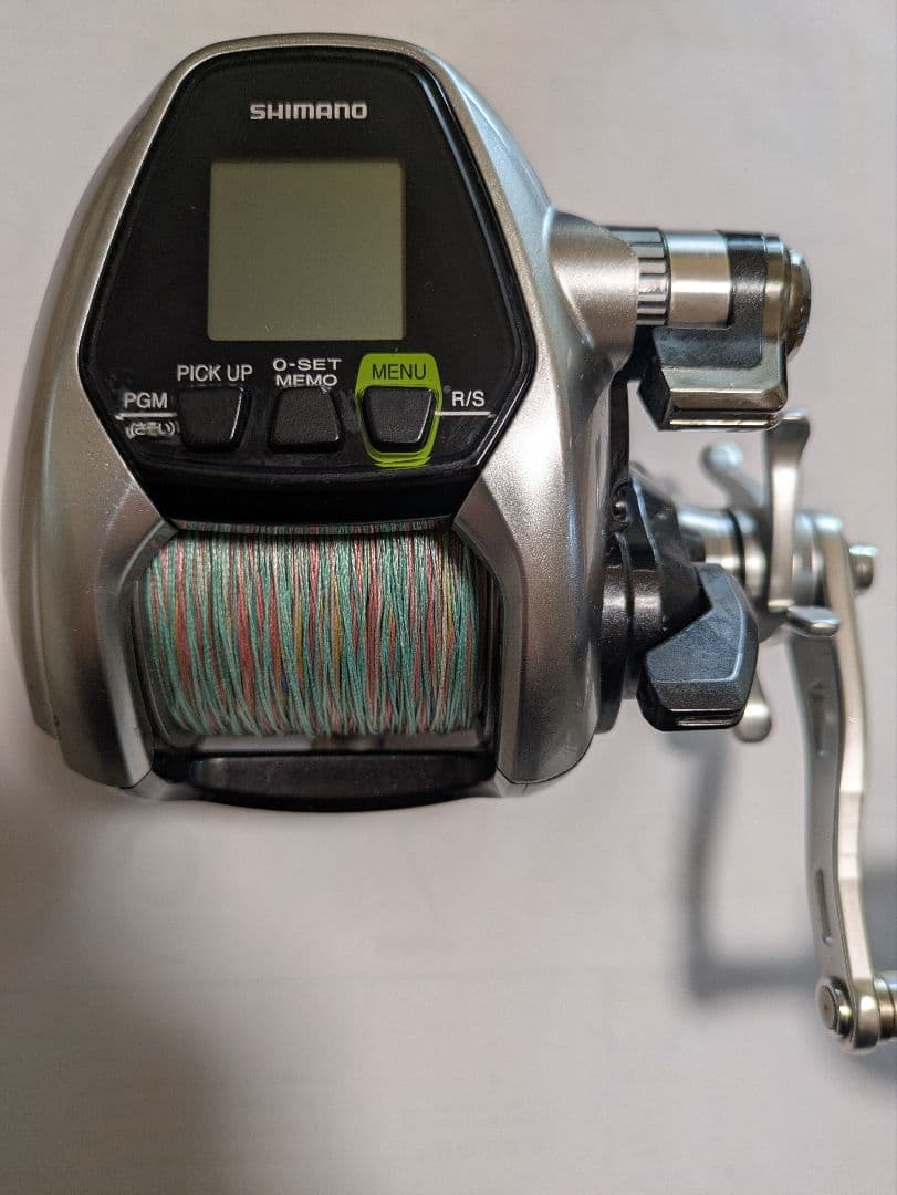 SHIMANO ForceMaster 3000 電動リール　箱、糸、コード付き