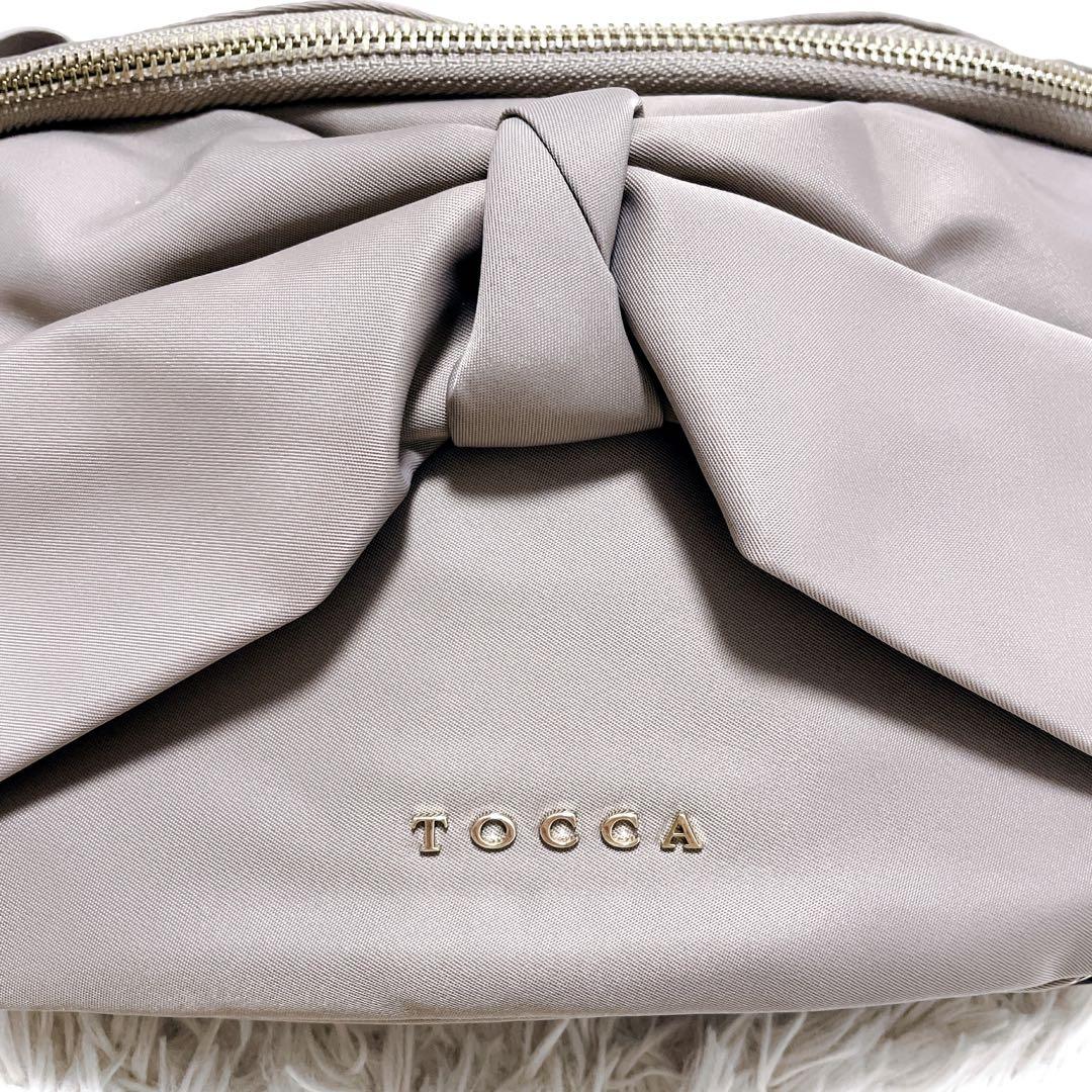 shina TOCCA 撥水　RIBBON KNOT BODY BAG