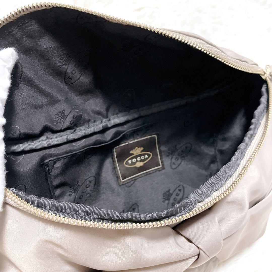 shina TOCCA 撥水　RIBBON KNOT BODY BAG