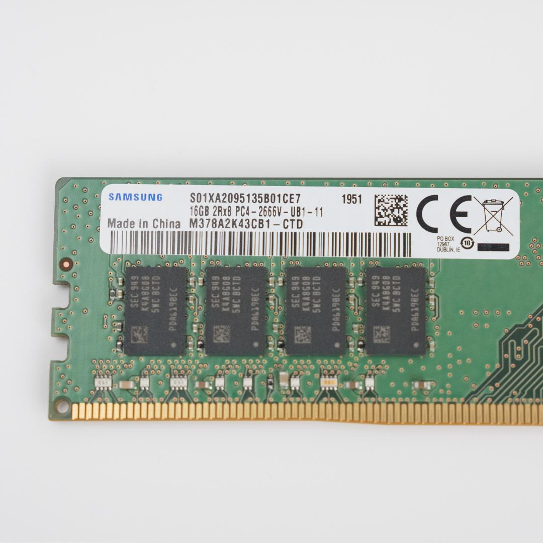 Samsung メモリ16GB×2＊M378A2K43CB1-CTD ジャンク