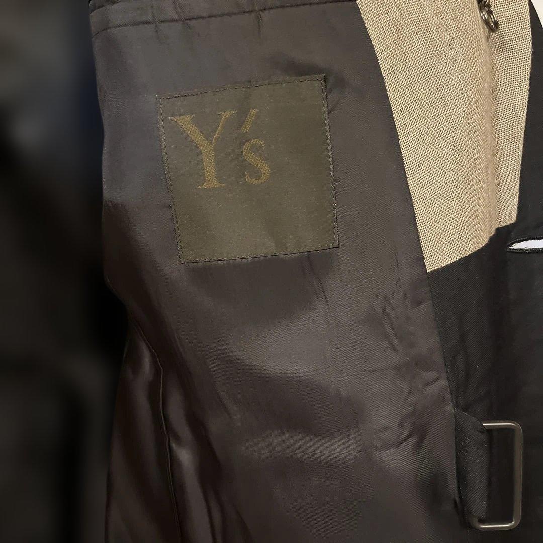 yohji yamamoto y's 切り替え テーラードジャケット 1 背ロゴ