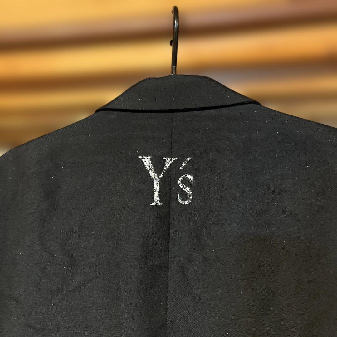 yohji yamamoto y's 切り替え テーラードジャケット 1 背ロゴ
