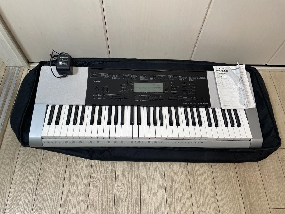 CASIO カシオ CTK-4200 61鍵電子キーボード AC ソフトケース付