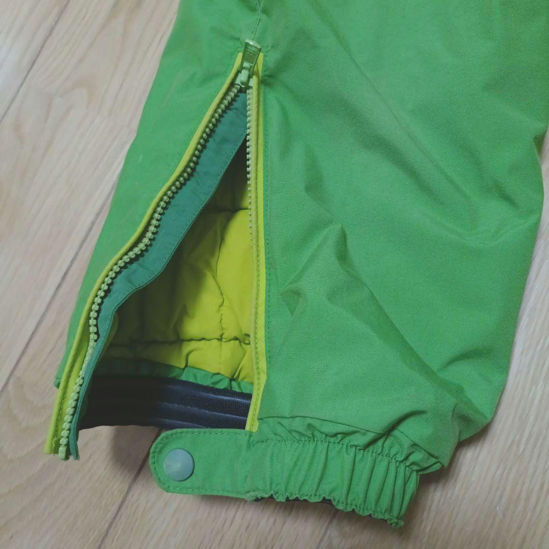 mont-bell 子ども用スキーウェア 緑