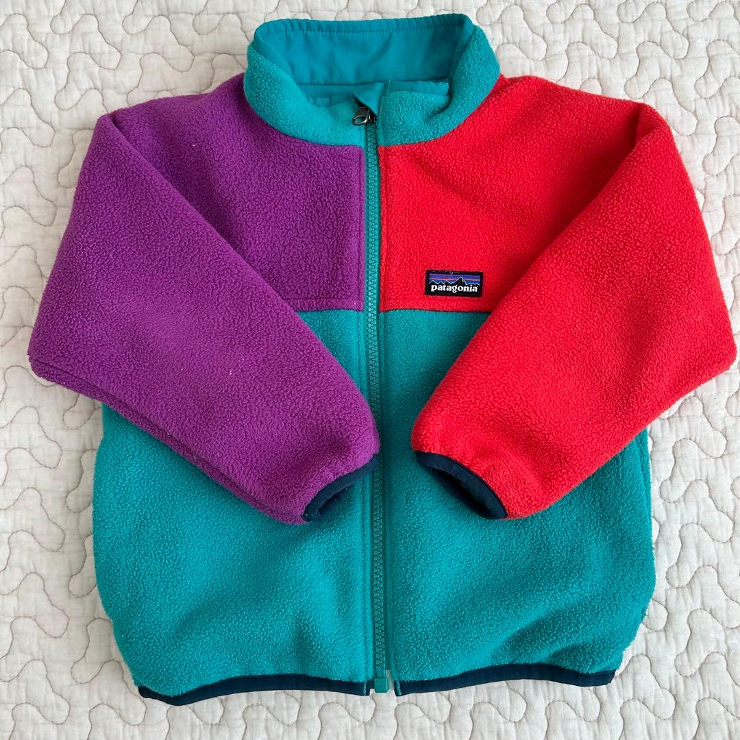 【美品】patagonia フリースジャケット ターコイズ