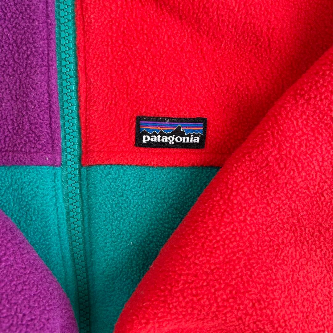 【美品】patagonia フリースジャケット ターコイズ