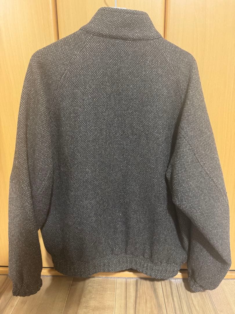 ジャケット・アウター LAMA SHETLAND WOOL TWEED ZIP BLOUSON 3