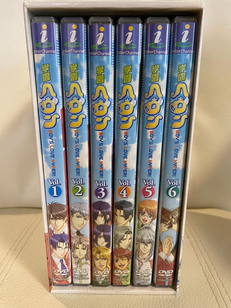 学園ヘブン《美品》DVD-BOX 全6巻セット BL