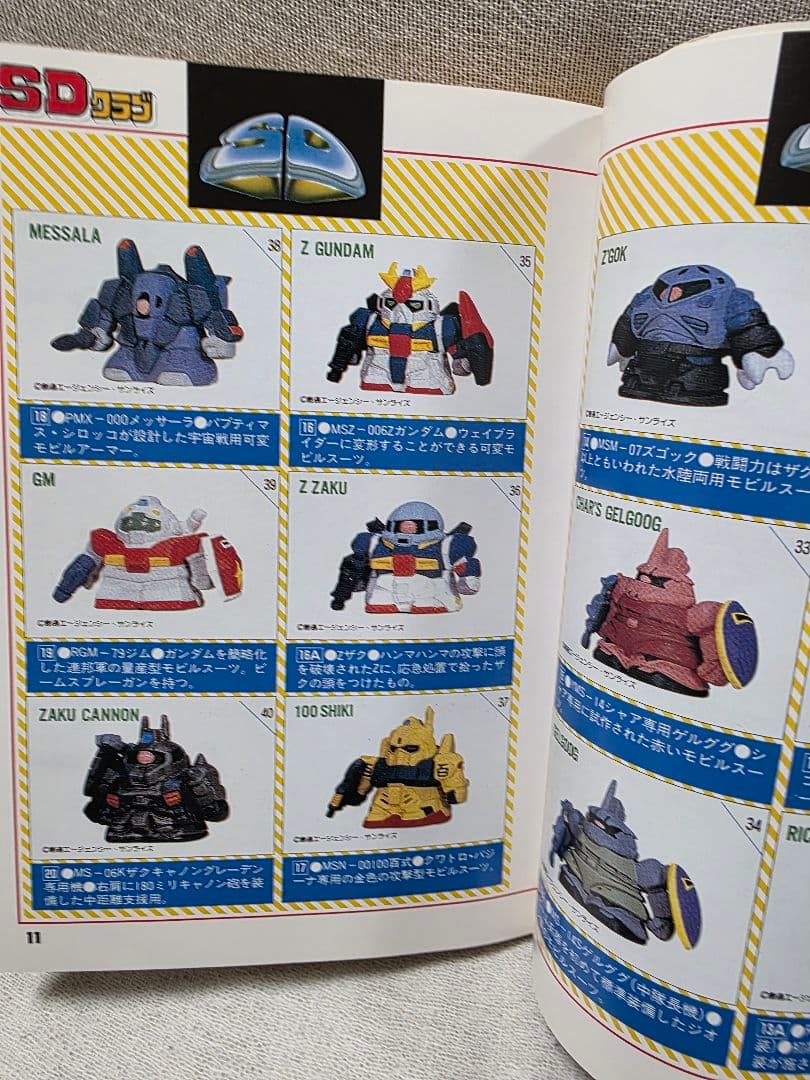 SDクラブ 第5号 バンダイ SDガンダム ガシャポン戦士 特製シール付　昭和版