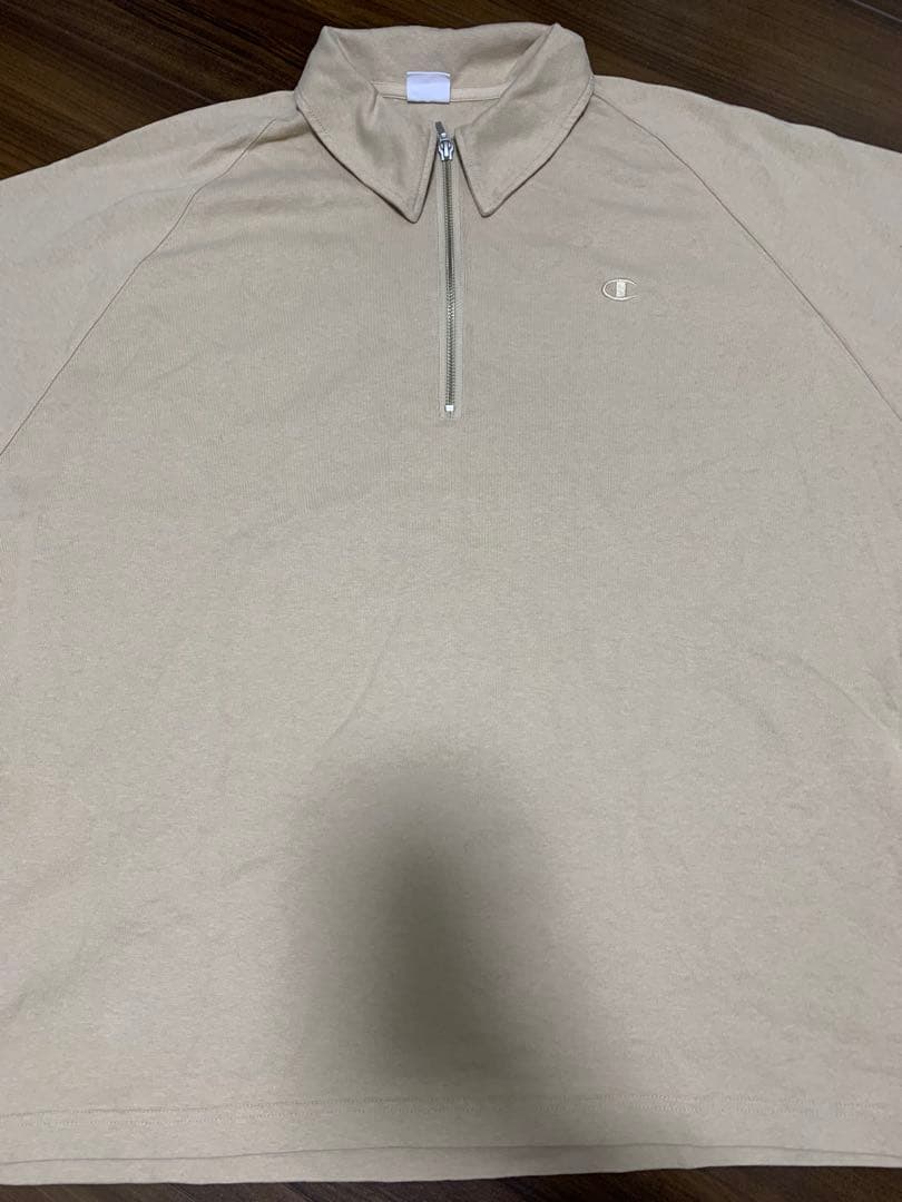 CHAMPION/チャンピオン 別注JERSEY HALF ZIP TEE