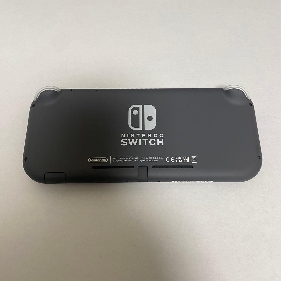 Nintendo Switch Lite グレー ゲームソフト2本付き