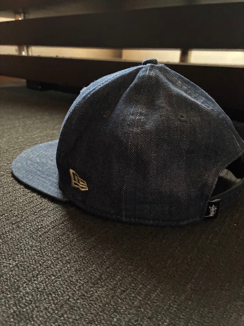 Stussy デニムベースボールキャップ