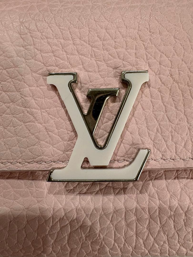 LOUIS VUITTON ピンク 三つ折り財布