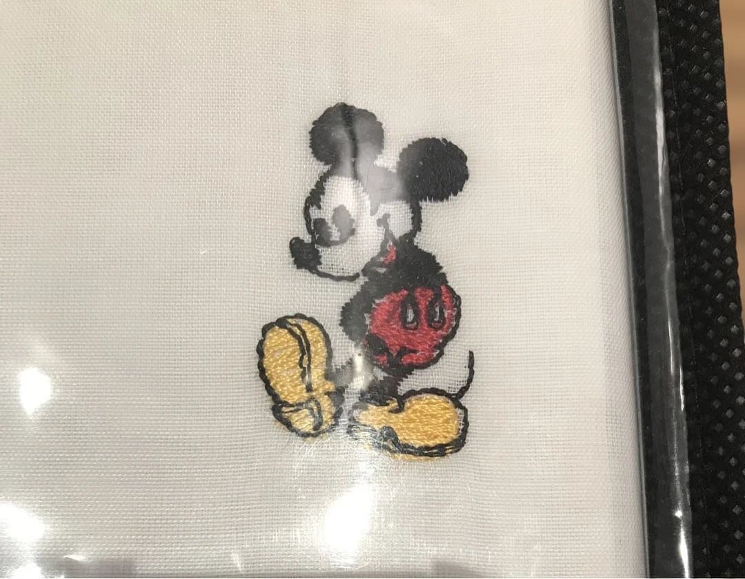くうちゃん　4枚組スミノエDisneyミッキー刺繍レースカーテン