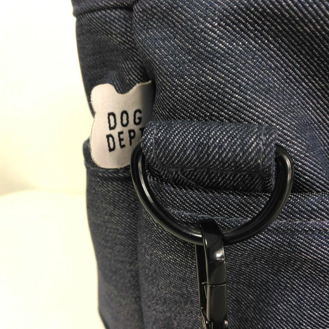 未使用　デニムライクお散歩バッグ　DOGDEPT