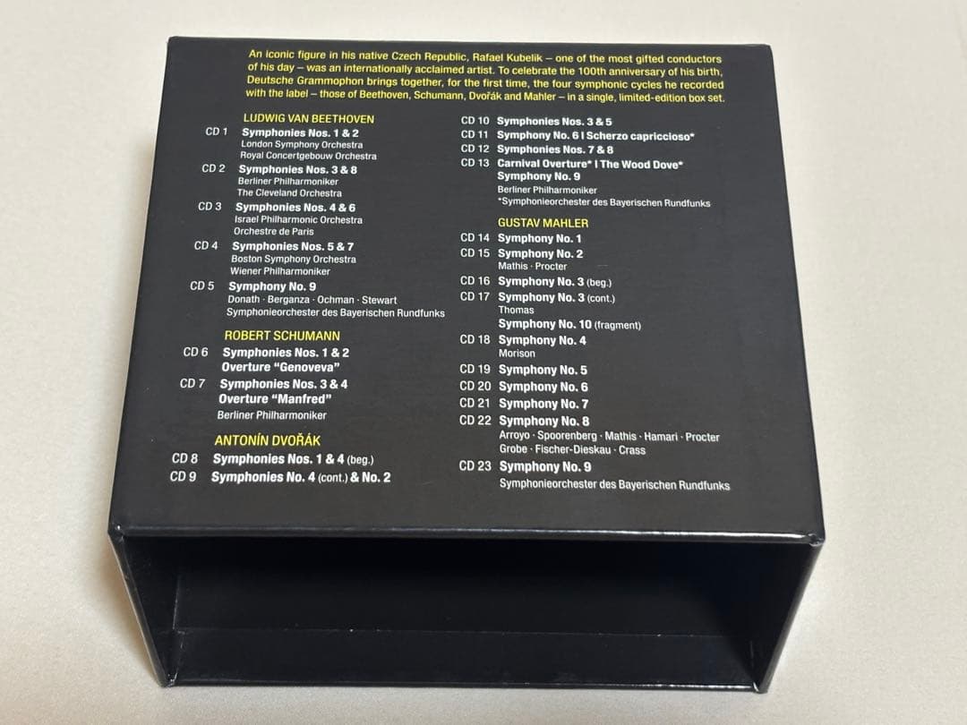 23CD クーベリックThe Symphony Edition