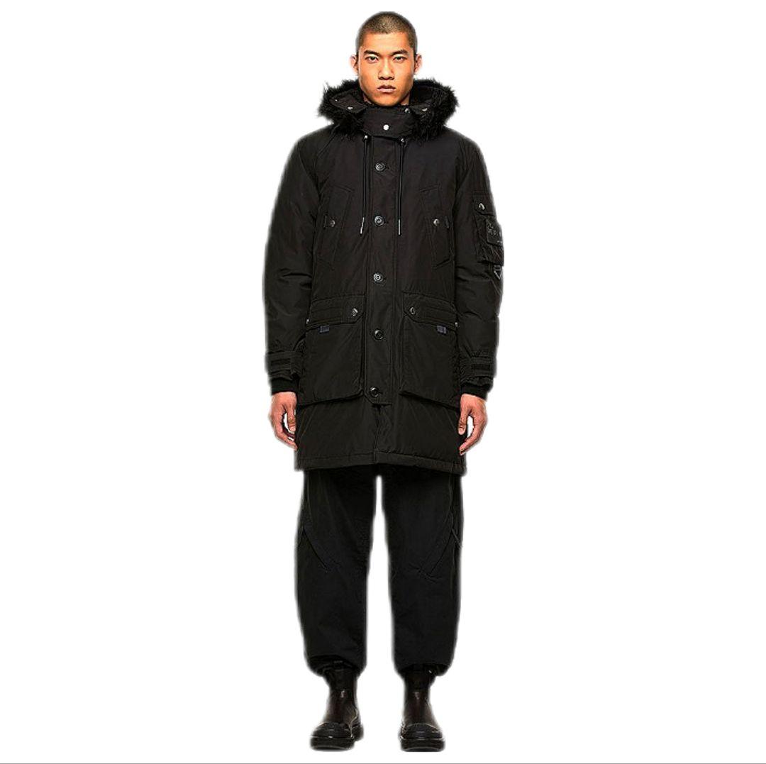 【完売品】DIESEL W-COLBY JACKET　極美品　希少サイズ　極暖