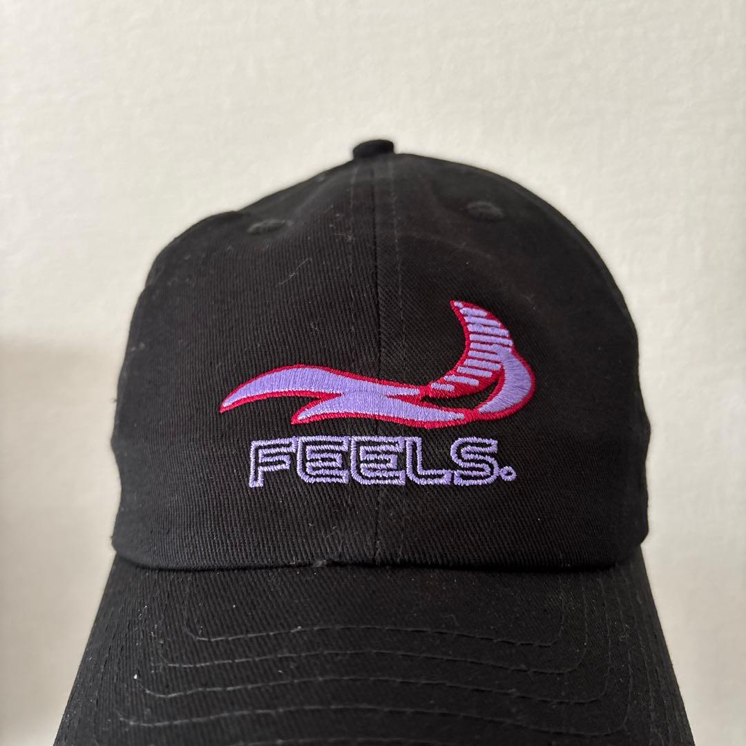 帽子 FEELS LOGO CAP BLACK