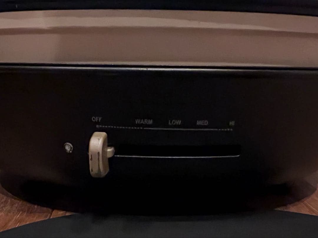 BRUNO オーバルホットプレート ブラック　ブルーノ　1200w おしゃれ