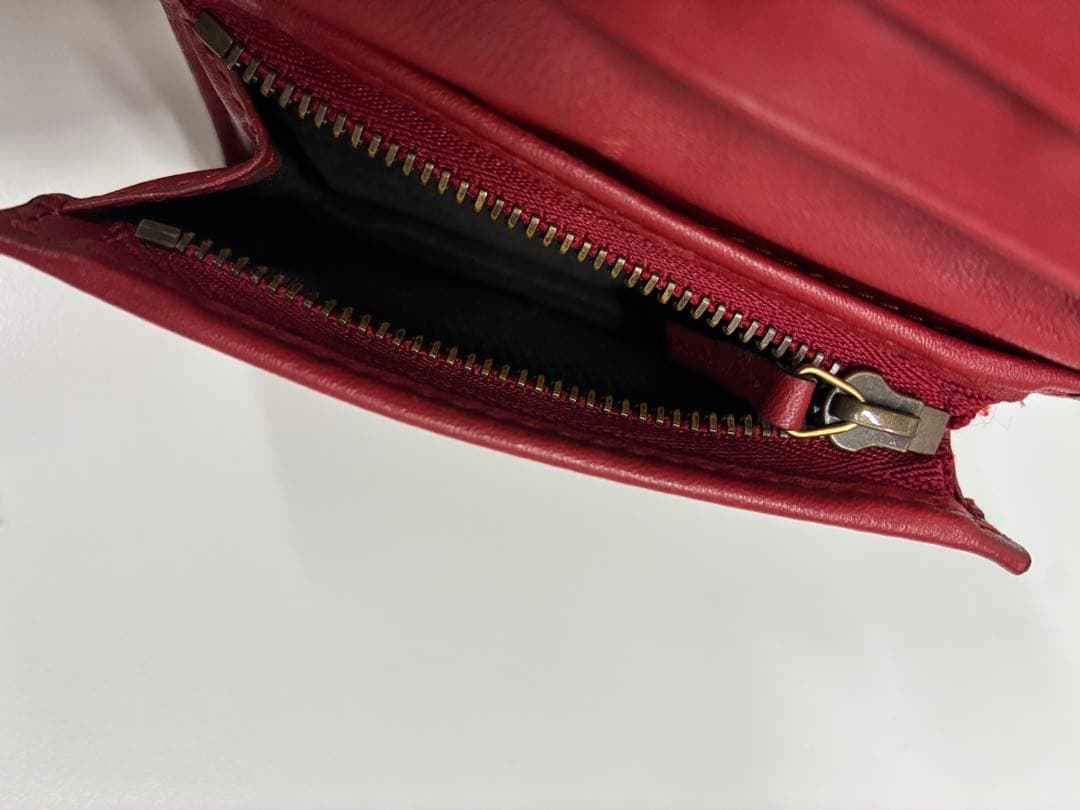 GUCCI グッチ　折り財布　チェリー　さくらんぼ ストーン全部あり
