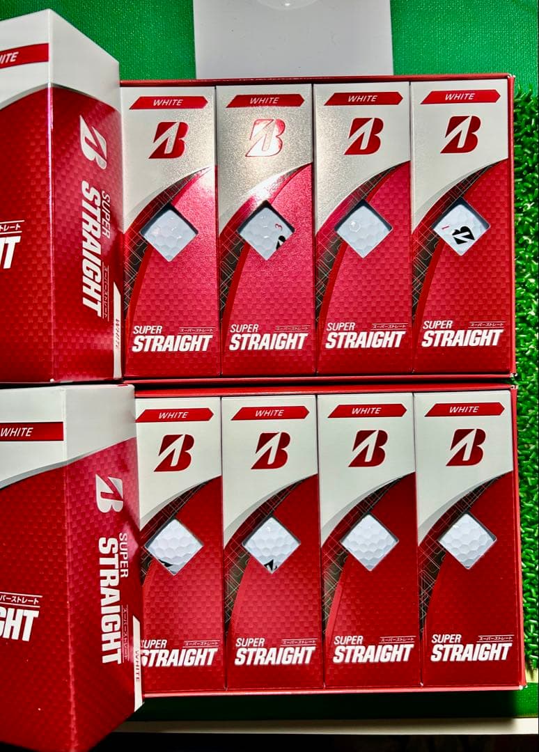 ありがと！　BRIGESTONE スーパーストレート ホワイト2ダース