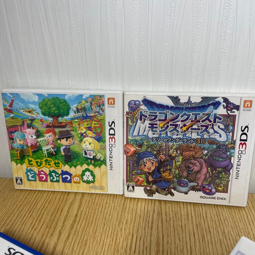 3DSソフト 豪華11個セット【ポケモン2種・ドラクエ・ゼルダ・どうぶつの森他】