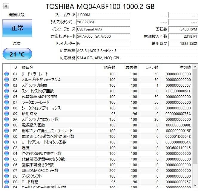 ✨4個セット✨HDD 1000GB✨大容量1TB✨2.5インチ✨03-01