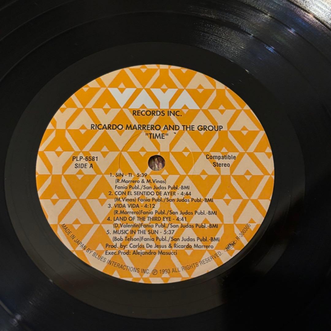 レコード Ricardo Marrero Time レアグルーヴ ラテン LP