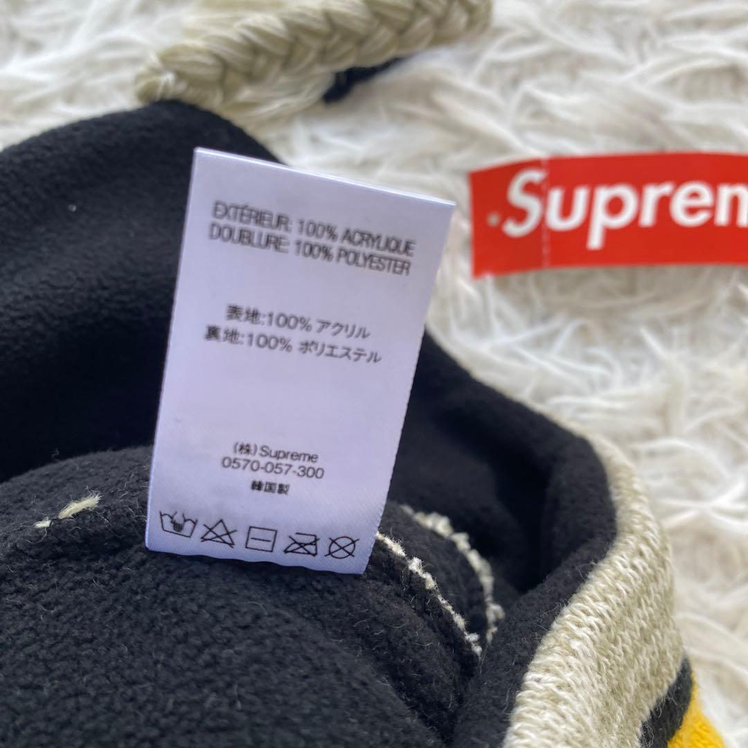 (*)様 新品　Supreme シュプリーム　イヤーフラップ　ビーニー　ニット帽