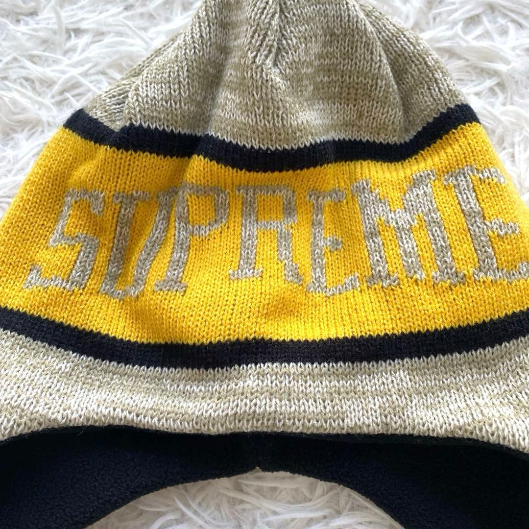 (*)様 新品　Supreme シュプリーム　イヤーフラップ　ビーニー　ニット帽
