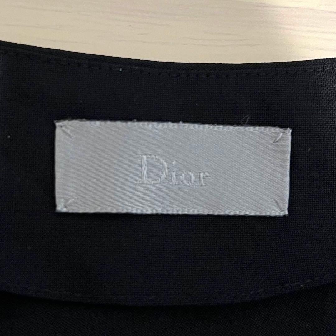 【レア 美品】Dior ディオール　アシンメトリーカットソー ロングシャツ 44