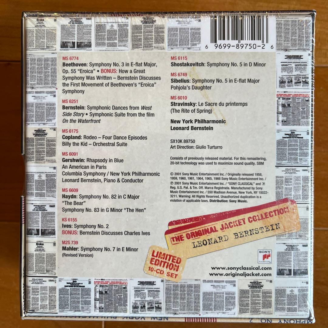 クラシック Leonard Bernstein: Original Jacket Colle