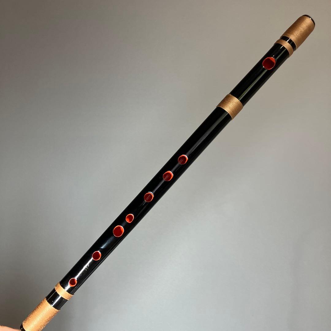 篠笛八本調子 C管 CMR8-239 唄物　ドレミ調　天地糸巻 西洋音階 竹笛