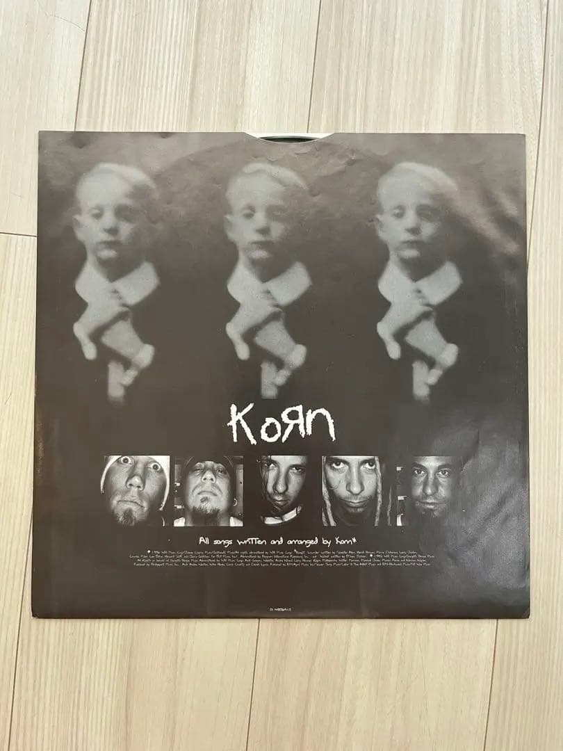 Korn コーン Life is peachy レコード 廃盤 レア オリジナル