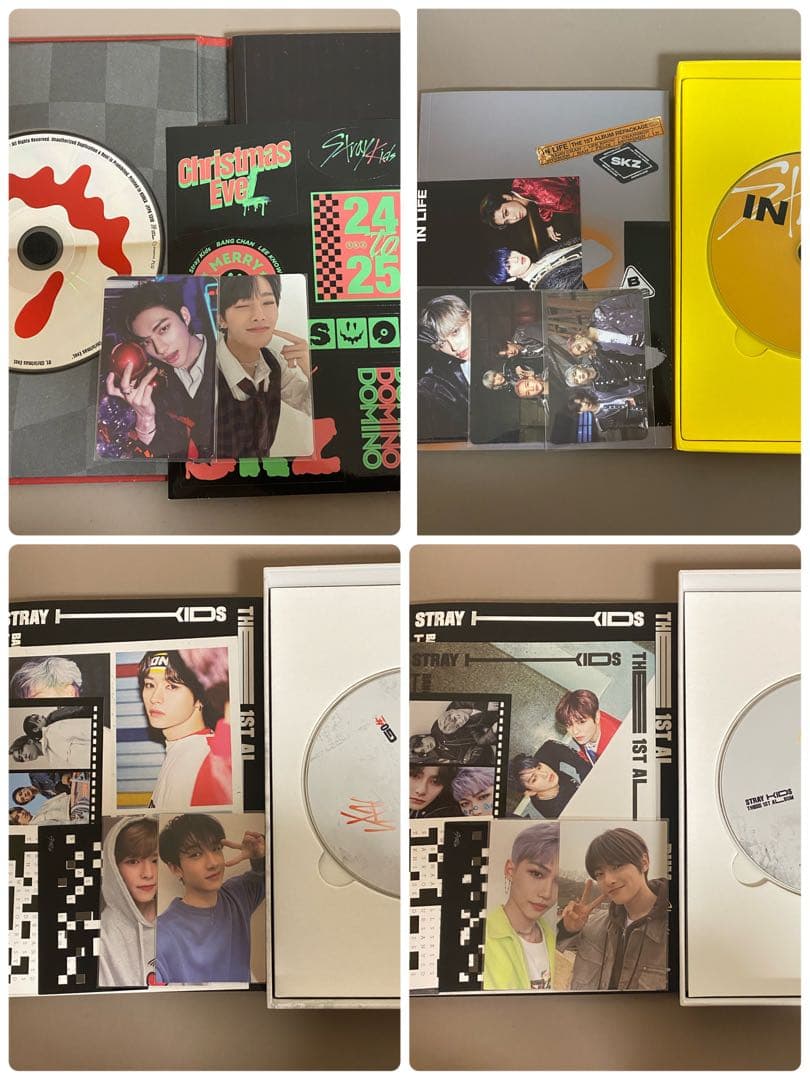 straykids スキズ アルバム CD まとめ売り トレカ付き 45枚