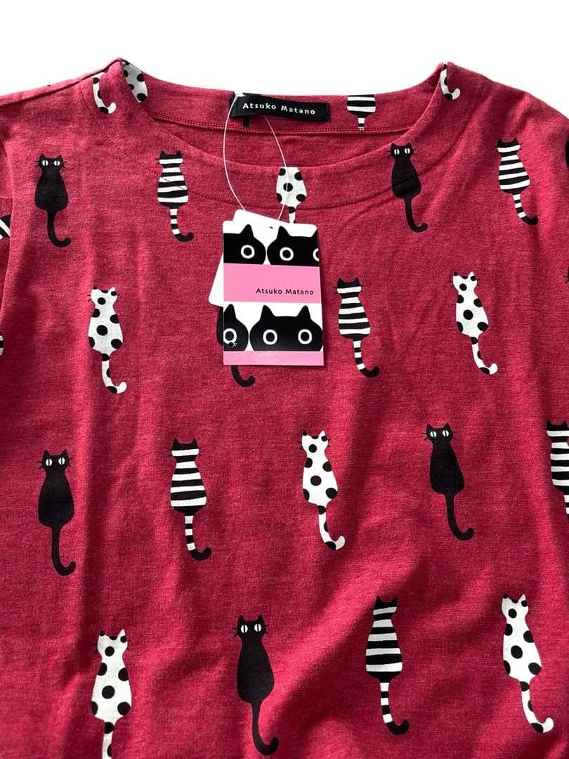 新品☆マタノアツコ wacoal /ルームウェア 長袖ワンピース ◎Ｍサイズ