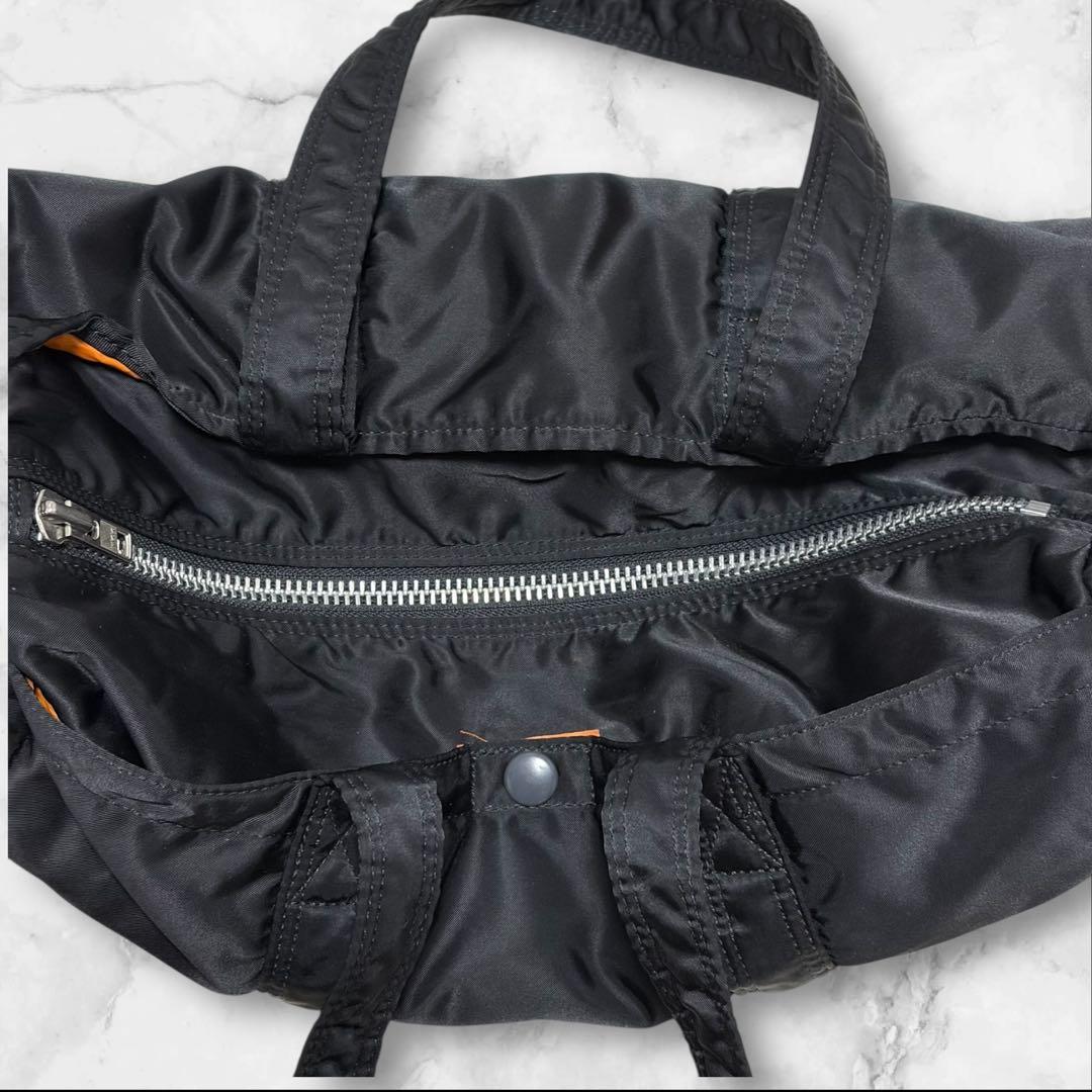 PORTER ポーター TANKER DUFFLE BAG(L)ブラック