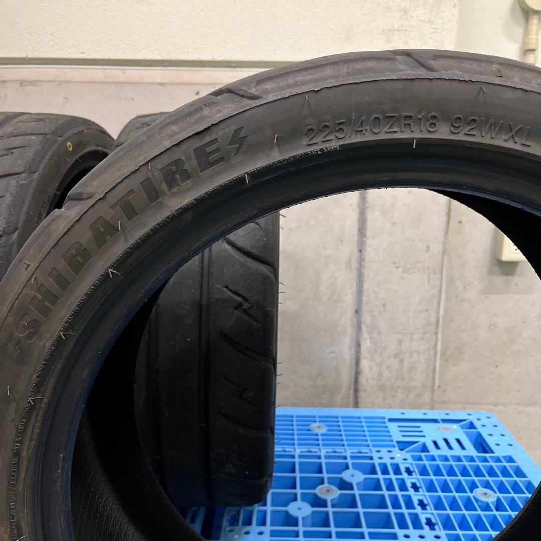 中古 シバタイヤ　R31 200R 225/40R18 2本