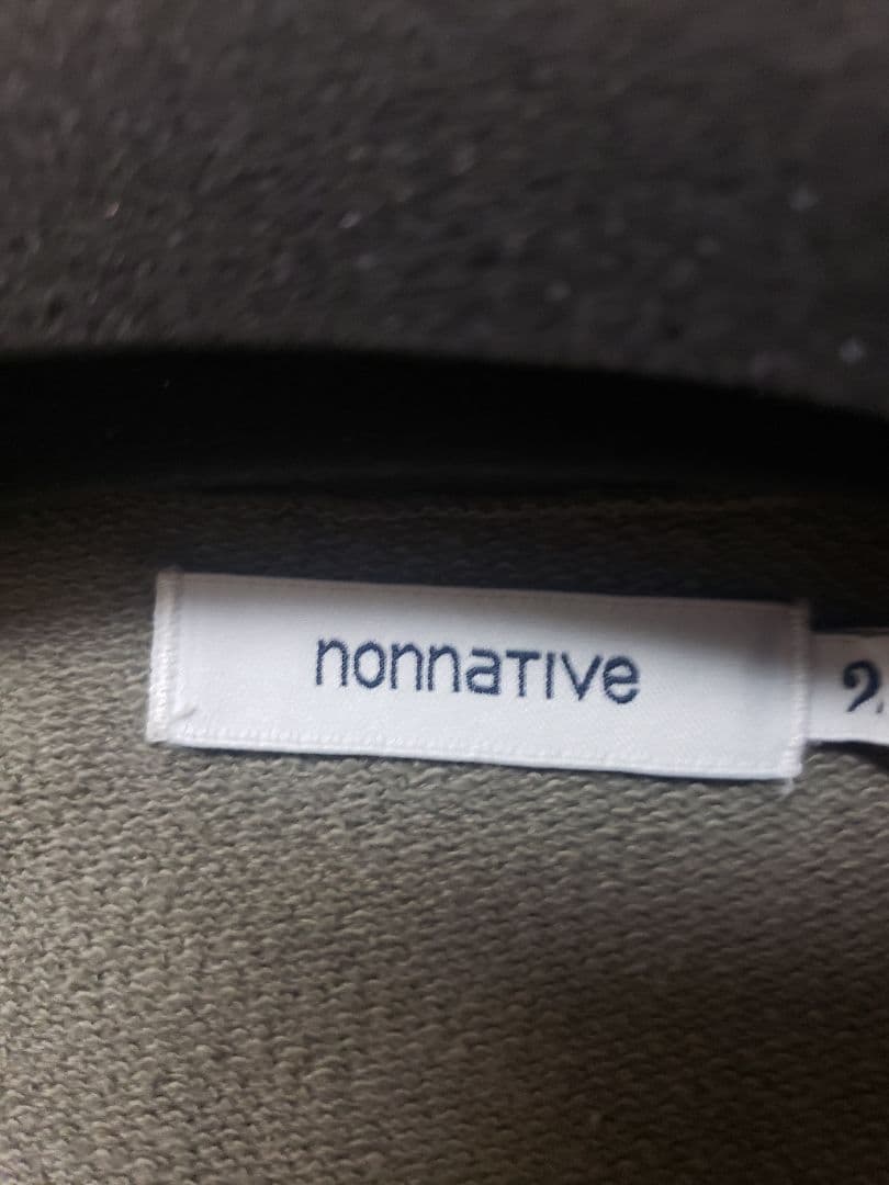 nonnative HIKER VEST COTTON SWEAT 2 セメント