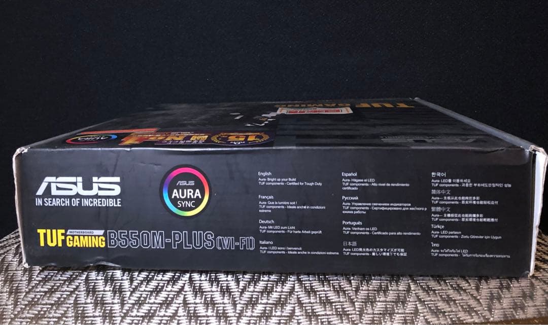 ASUS TUF GAMING B550M-PLUS マザーボード