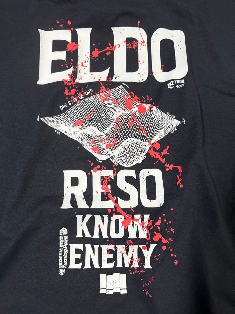 ELDORESO KNOW ENEMY 長袖Tシャツ　黒