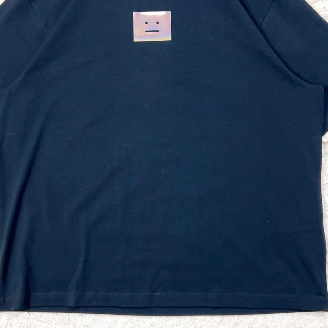 【極美品】アクネストゥディオス 半袖 フェイス Tシャツ XL ブラック 黒