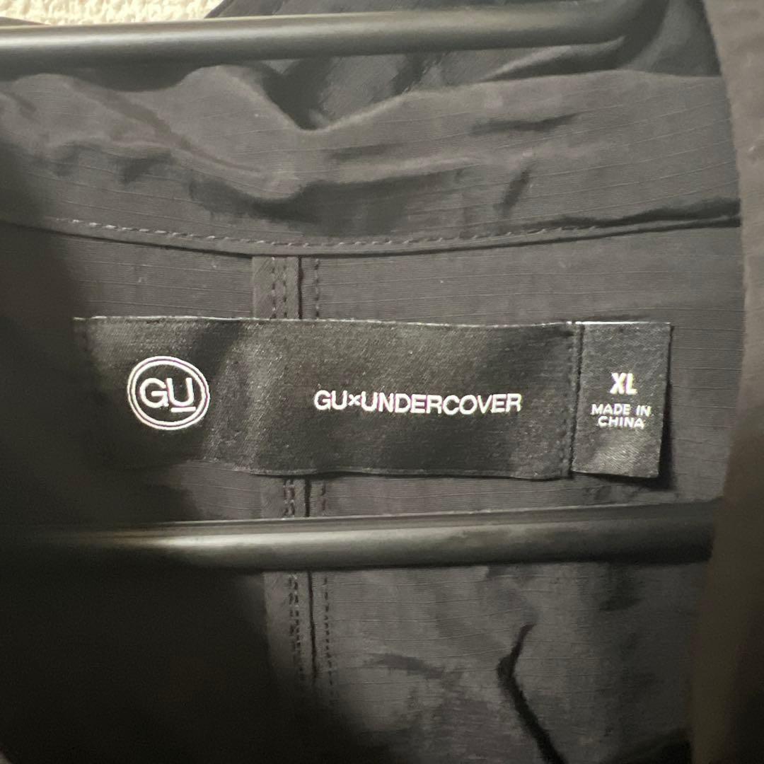 GU×UNDERCOVER 黒ブラック　モッズコート　XL